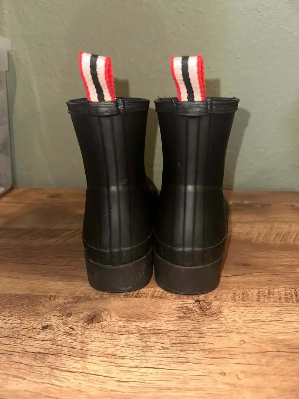 Hunter Original Play Short Rain Boots in Black